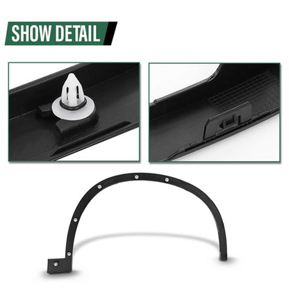 Solid Spare Front Left Side Fender Flare Wheel Arch Molding Fit For 2016-2022 BMW X1