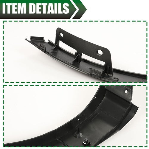 Solid Spare Fit For 11-15 Ford Explorer Front Fender Flare Wheel Arch Molding Left+Right