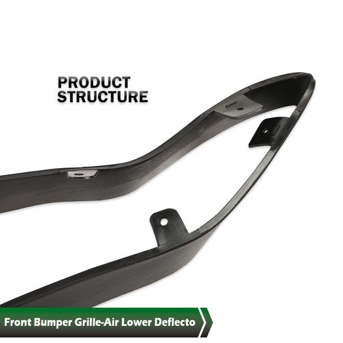 Solid Spare Fit For 2016-2018 Chevrolet Cruze Front Bumper Grille Air Deflector 84284101