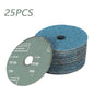Solid Spare 25 Pack 5 x 7/8 24 Grit Zirconia Resin Fiber Grinding and Sanding Discs