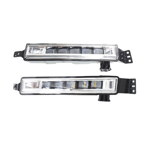 Solid Spare Daytime Running Lights For 16-17 Honda Accord Sedan with Bezel Switch RH+LH