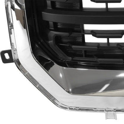 Fit For GMC Acadia 2020 2021 2023 Front Upper Grille Chrome&Black 84818781