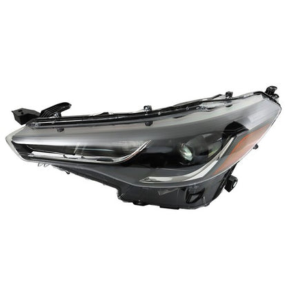 Solid Spare Left Side For Toyota Corolla Cross L/LE 2022 2023 Headlight Headlamp Clear Front