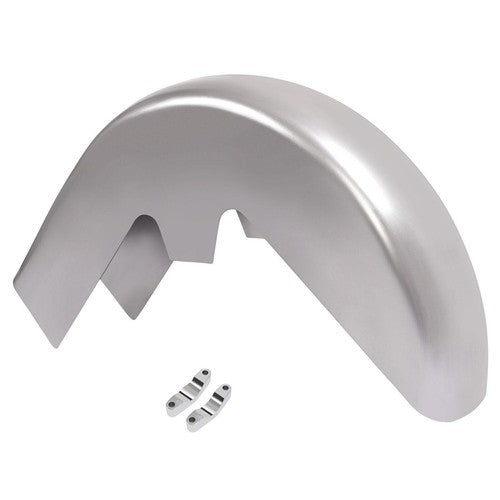 Solid Spare Touring Bagger Softail Electra 26\" Wheel Wrap Front Fender For Harley Davidson
