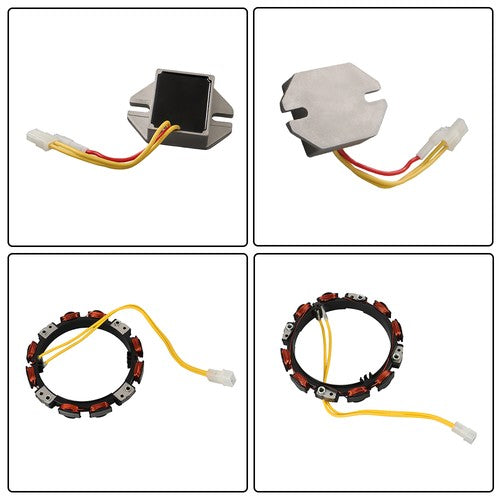 Solid Spare 592830 696458 691064 Stator Alternator For Briggs & Stratton 10/16 Amp Regulated