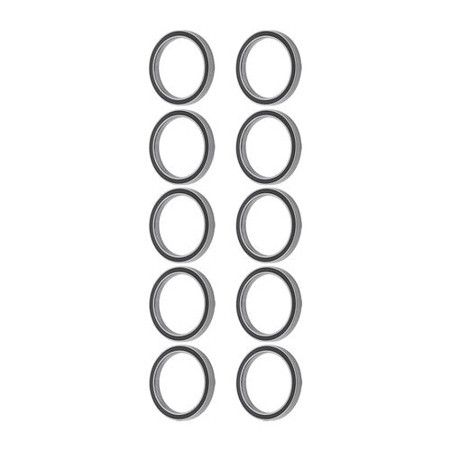 Solid Spare 10Pcs 6707-2RS Deep Groove Ball Bearings 35mm Inner Dia 44mm OD 5mm Bore Sealed