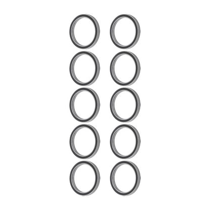 Solid Spare 10Pcs 6707-2RS Deep Groove Ball Bearings 35mm Inner Dia 44mm OD 5mm Bore Sealed