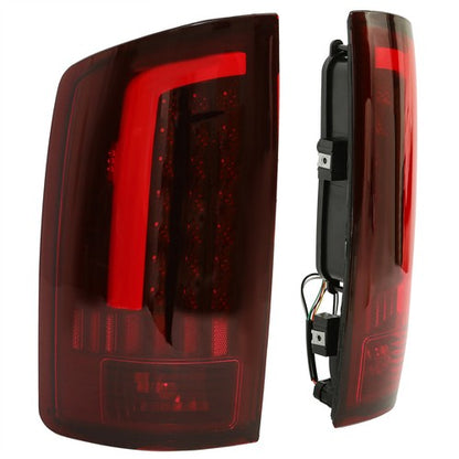 Solid Spare For 2002-2006 Dodge Ram 1500 2500 3500 LED Tail Lights Brake Lamps Left+Right