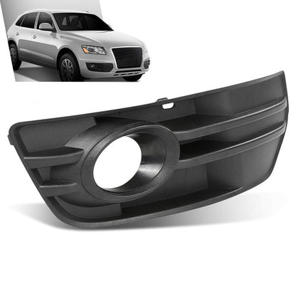 Solid Spare Fit For 2009-2012 Audi Q5 Front Bumper Fog Light Bezel Lamp Trim Right Side