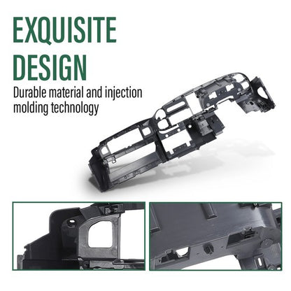Solid Spare Fit For 1998-2001 Dodge Ram Dashboard Inner Dash Core Frame Mount Assembly Gray