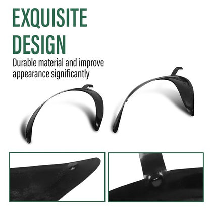 Solid Spare 4pcs Front & Rear Wheel Fender Flares Fit For 1968-1979 Corvette C3 L88