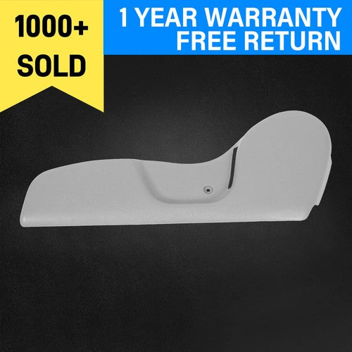 Solid Spare For Toyota Tacoma 2001-2004 Left Driver Seat Side Plastic Trim Bezel Light Gray