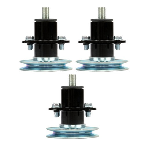 Solid Spare 3 Pack Spindle Assembly For Ariens 915161 42" 50" ZT Mowers 51520900