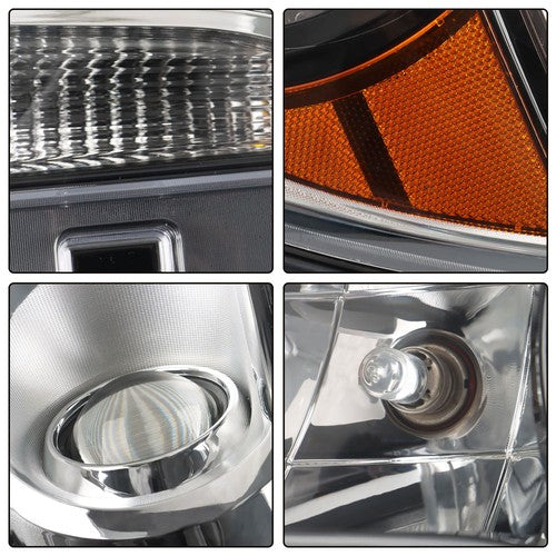 Solid Spare Headlight Assembly For Colorado (LT/Z71/ZR2) 2015-2020 2021 Left+Right Projector