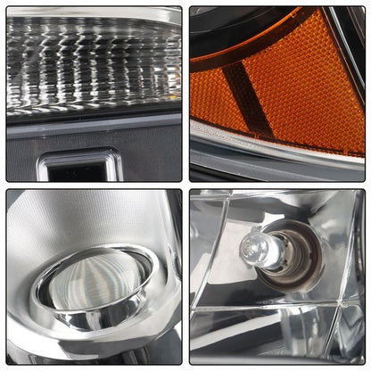 Solid Spare Headlight Assembly For Colorado (LT/Z71/ZR2) 2015-2020 2021 Left+Right Projector