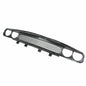 Solid Spare For 2008-2014 Dodge Challenger Front Bumper Grille Black w/ Chrome Trim Molding