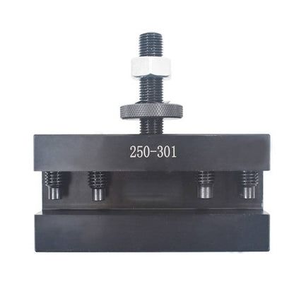 Solid Spare Quick Change Tool Post CXA 250-301 #1 Turning & Facing Holder For Lathe USA