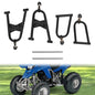 Solid Spare Front Upper+Lower A-Arms For Yamaha Blaster 200 YFS200 1989-2006 YFS200SE 2006
