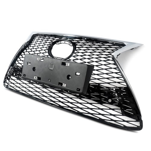 Front Bumper Grille For 2015-2017 Lexus NX200T NX300H F Sport Grill Chrome Black