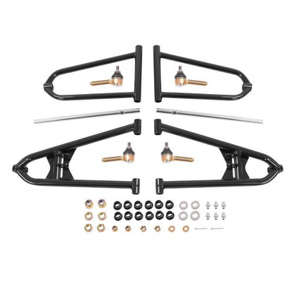Solid Spare Fully Front Extended A Arms +2 +1 For Yamaha Raptor 700 700R 2006-2017 Chrome