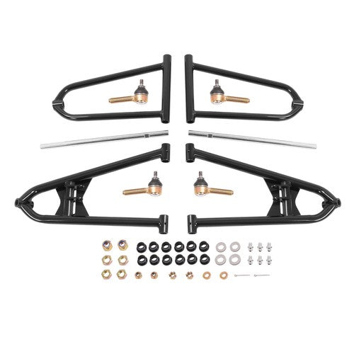 Solid Spare Fully Front Extended A Arms +2 +1 For Yamaha Raptor 700 700R 2006-2017 Chrome