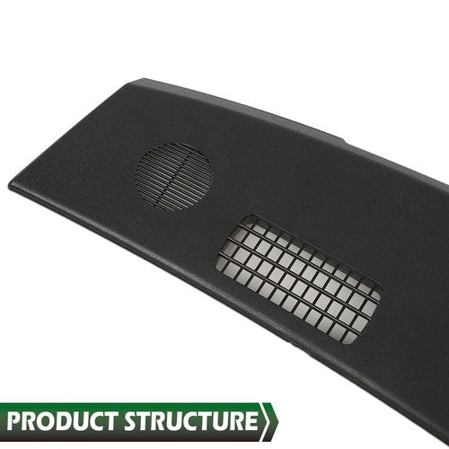 Solid Spare Fit For 2002-2005 Ram 1500 2500 3500 Pickup Truck Upper Dashboard Panel Black