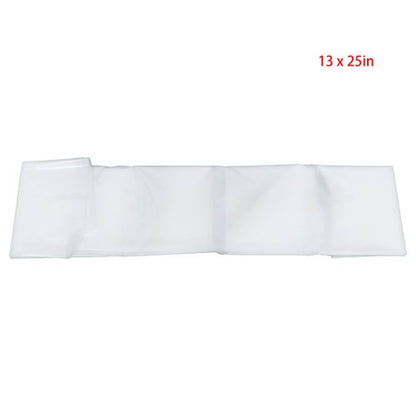 Solid Spare Clear Greenhouse Plastic Sheeting - 6 mil UV Resistant Polyethylene 13 × 25 FT