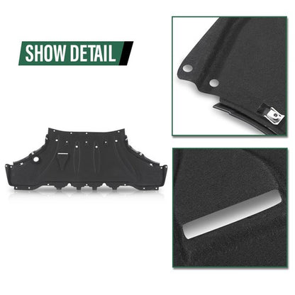 Solid Spare Fit For 2009-2013 Audi A8 D4/4H Front Engine Splash Shield Guard Under Cover