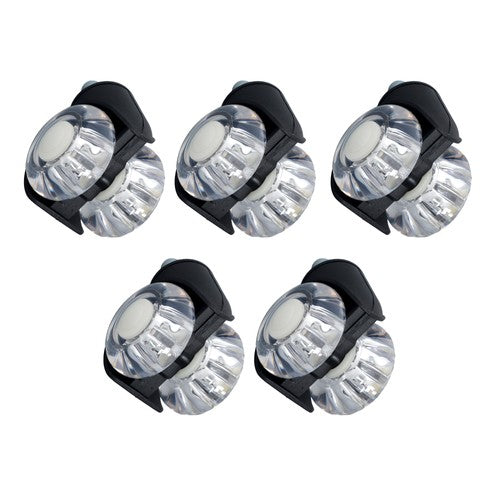 Solid Spare 2 INCH Heavy Duty Office Chair Caster Rubber 360° Swivel Wheels Replacement Set