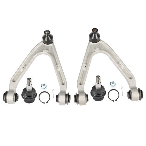 Solid Spare Fit For Hummer H3 H3T Series Set of 4 Control Arm Ball Joint Front Upper Lower