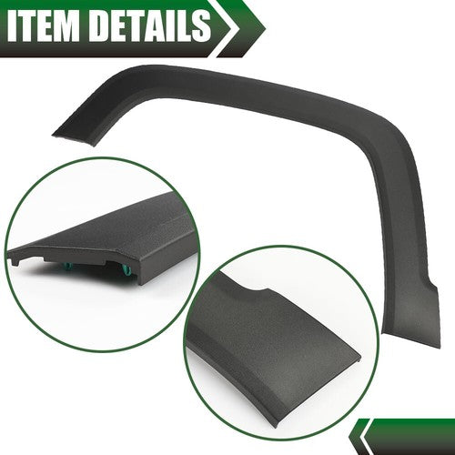 Solid Spare Fit For 2015-2023 Jeep Renegade Front Left Wheel Molding Fender Flare Textured