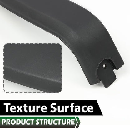 Solid Spare Fit For 2015-2017 Ford F-150 Textured Factory Style Wheel Fender Flares 4pcs