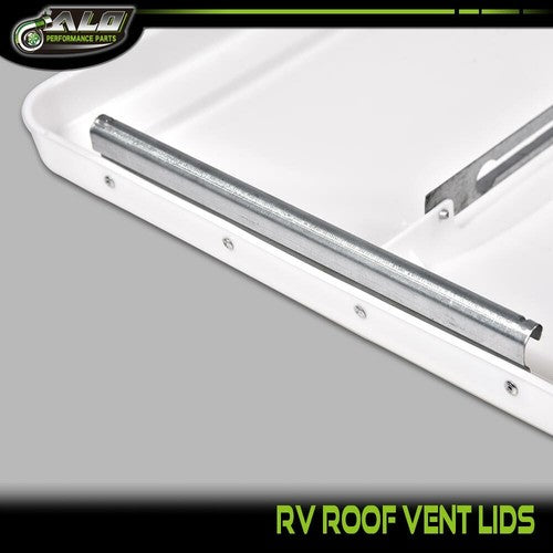 Solid Spare 2pcs White 14" x 14" Replacement Roof Vent Cover Camper RV Trailer Ventline