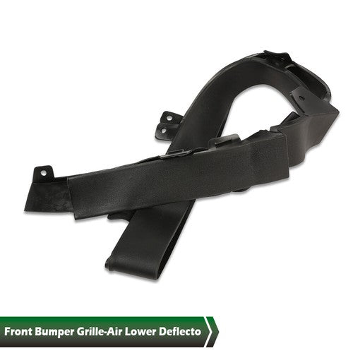 Solid Spare Fit For 2016-2018 Chevrolet Cruze Front Bumper Grille Air Deflector 84284101