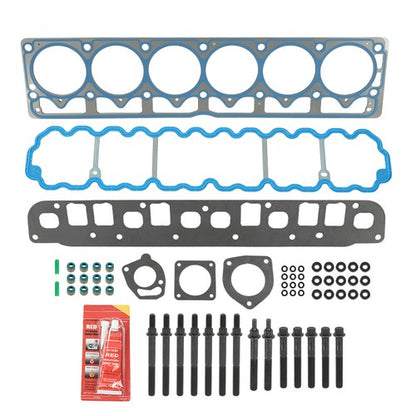 Solid Spare Fit For 99-03 Jeep Grand Cherokee Wrangler TJ 4.0L Head Gasket Set Head Bolts