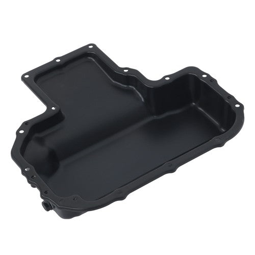 Solid Spare Black Engine Oil Pan w/ Drain Plug 264-866 For Mercedes-Benz E320 E350 2006-2009