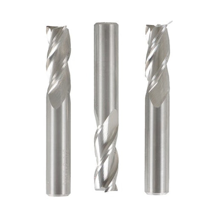 Solid Spare 3/8" 3 Flute End Mill Regular Length Carbide High Velocity Milling 3Pcs