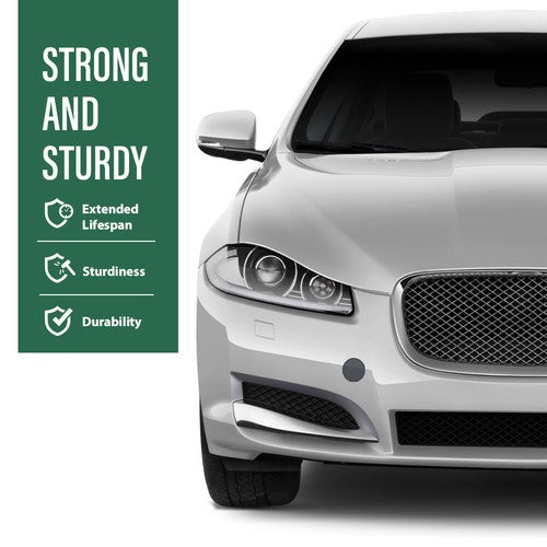 Solid Spare Fit For 2012-2015 Jaguar XF Tow Eye Cover Fog light Lower bumper grill C2Z13457