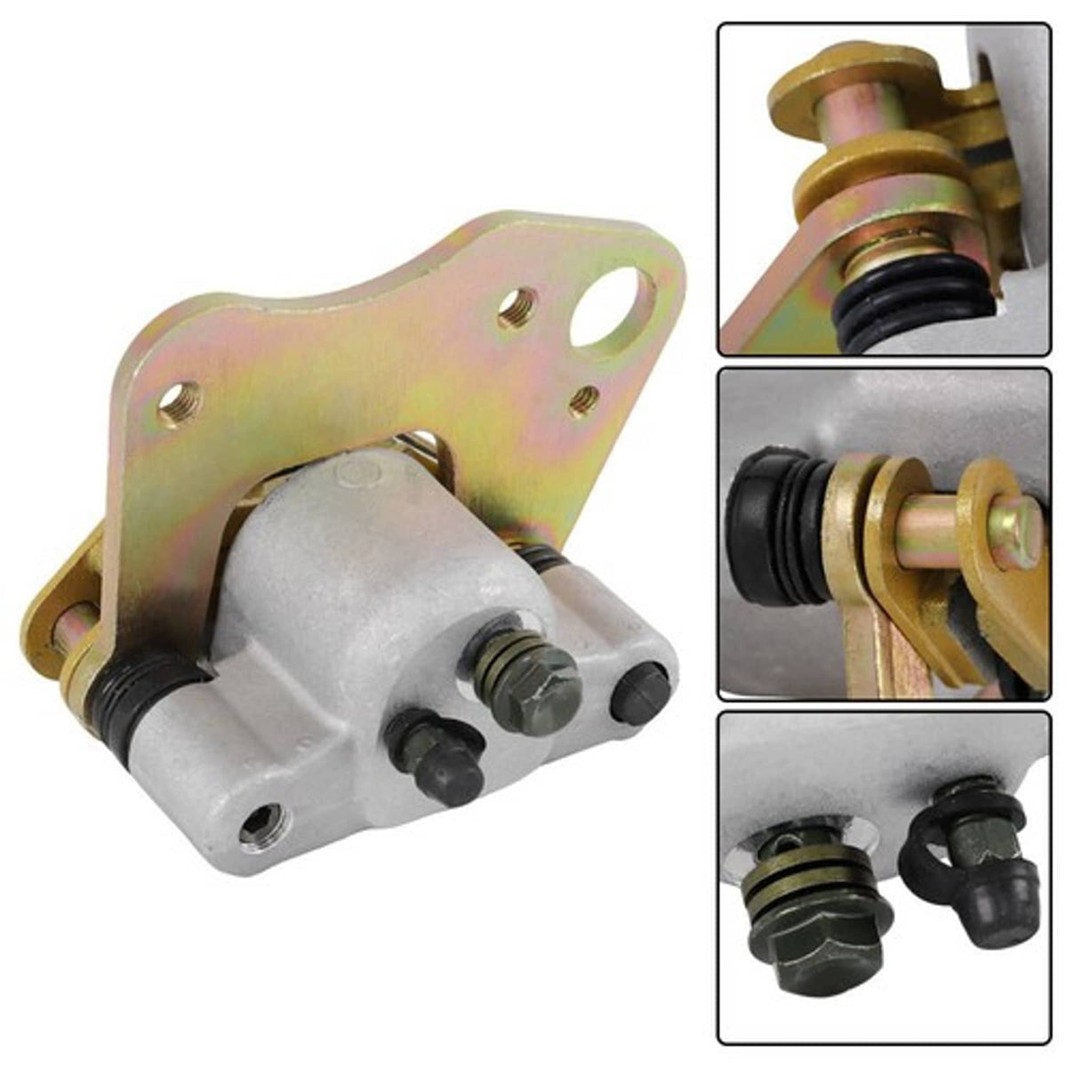 Solid Spare Front Brake Calipers For Polaris Ranger 500 700 EFI LE XP TM 2005-2007 With Pads