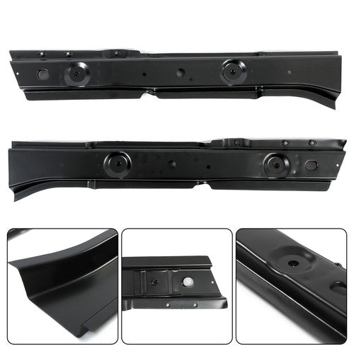 Solid Spare Metal Body Mounts Torque Boxes Floor Pan Supports Braces FOR 97-06 Wrangler TJ