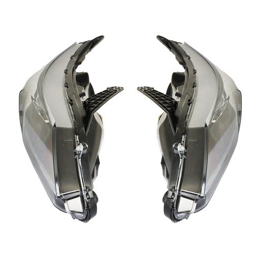 Solid Spare Headlights For Honda Accord 2013 2014 2015 Halogen Projector LH & RH Pair Set