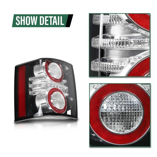 Solid Spare Rear Tail Light Brake Lamp Fit For 2010-2012 Land Rover Range Rover Left Side