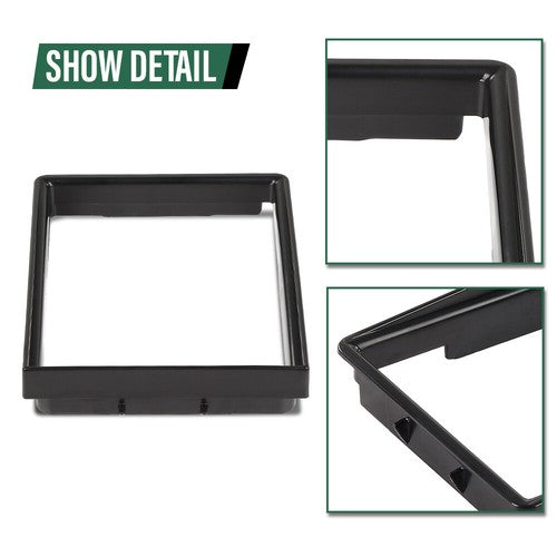 Solid Spare Shifter Boot Bezel Manual Fit For 84-94 Jeep Cherokees 97-04 Wrangler 53000056
