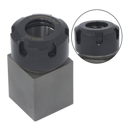 Solid Spare High Concentricity Square Collet Chuck Block Workholding Holder ER-25