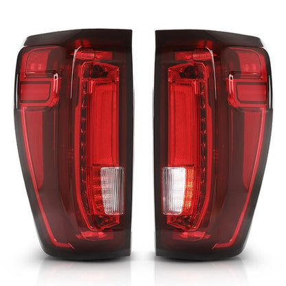 Solid Spare Fit For 19-23 GMC Sierra Factory Full LED Tail Lights Brake Lamps Left+Right