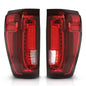 Solid Spare Fit For 19-23 GMC Sierra Factory Full LED Tail Lights Brake Lamps Left+Right