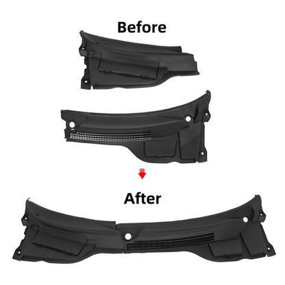 Solid Spare For 07-15 Mini Cooper R55 R56 R57 Pair of Left&Right Windshield Cowl Cover Apron