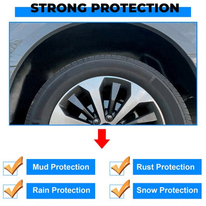 Solid Spare Fit For 2015 - 20 Ford F150 Rear Wheel Well Inner Mud Flap Splash Guards Liners