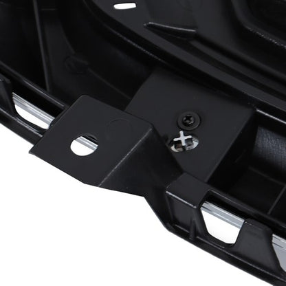 Solid Spare Front Bumper Upper Grille Chrome Plastic For GMC Sierra 1500 2016 2017 2018