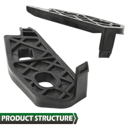Solid Spare Fit For Chevrolet Malibu 2016-2018 Front Bumper Brackets Retainer Support 6Pcs